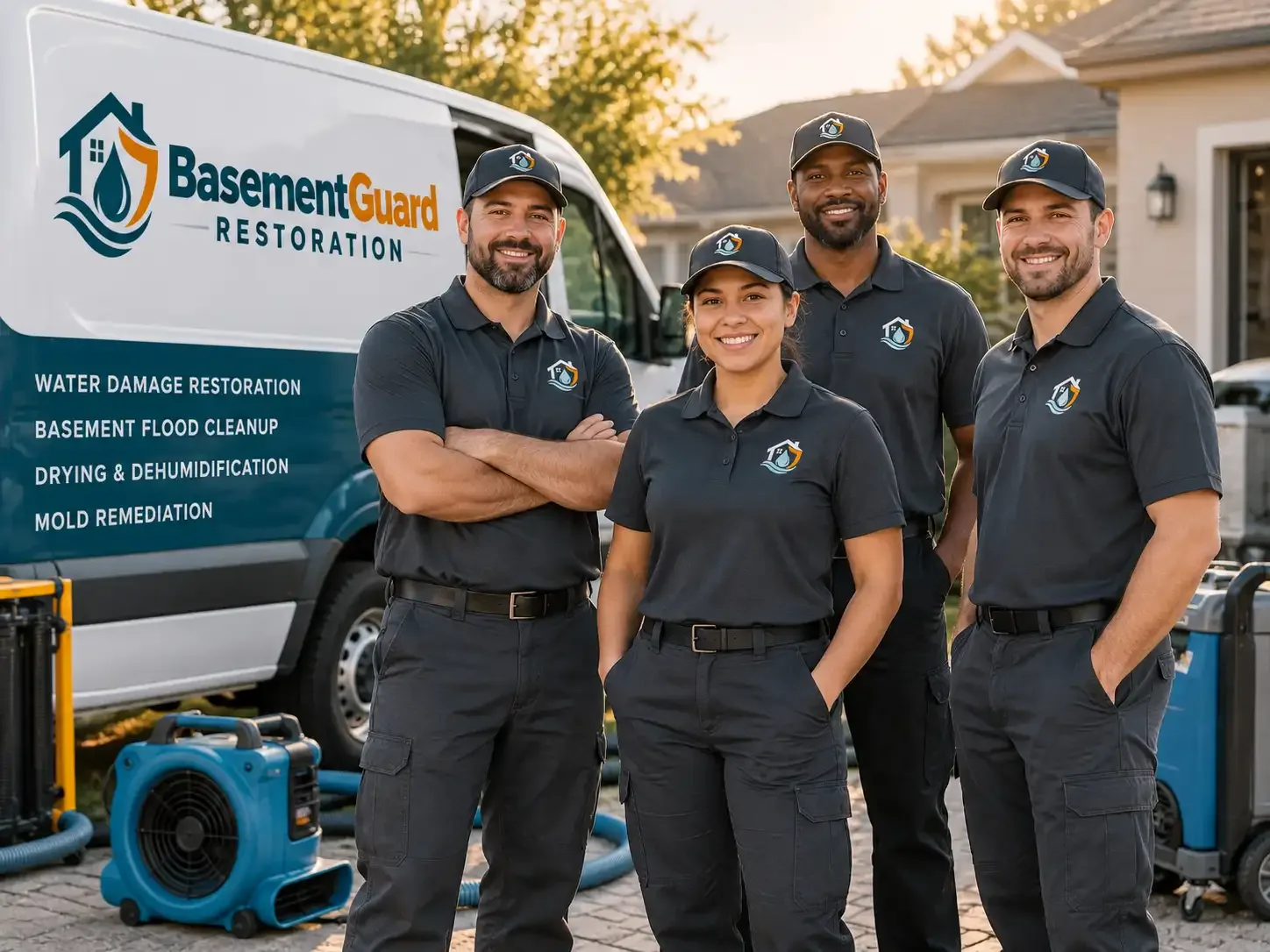 Basement Water Damage Restoration company in Dorchester, IA